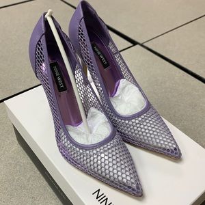 Purple Nine West shoes